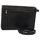 LOUIS VUITTON Epi Angian Shoulder Bag 2way Black M52112 LV Auth 83533 - Louis Vuitton