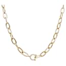 Collier Cartier C en or jaune K18YG