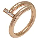 Anillo Cartier Juste un Clou en oro rosa K18PG