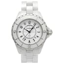 Montre pour femmes Chanel J12 H0968 avec cadran blanc