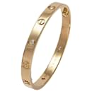 Cartier Love K18YG Yellow Gold Bracelet