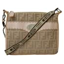 Fendi Selleria Canvas Schultertasche