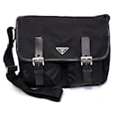 Prada Black Nylon Shoulder Bag