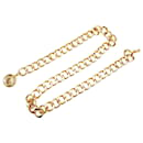 Gold Chanel Gold Plated Medallion Chain Belt