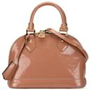 Borsa Alma BB in Monogram Vernis marrone di Louis Vuitton