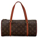 Sac à main Papillon 30 Monogram Louis Vuitton marron