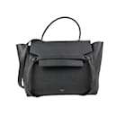 Celine Mini Ledergürtel Tasche 2-in-1 in Schwarz - Céline