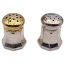 Vintage Sterling Silver Mini Pepper and Salt Shakers Set - Cartier