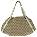 Sac à bandoulière Gucci GG Canvas/Cuir Abbey 130736 en très bon état - Autre Marque