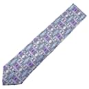 Emilio Pucci Gray Silk Tie - Autre Marque