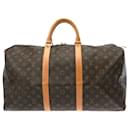 Bolso Boston Keepall 50 Monograma Louis Vuitton