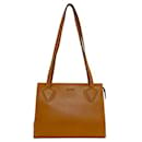 Bolsa tote de couro marrom Loewe