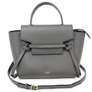 Celine Nano Belt Bag in Gray Calfskin - Céline