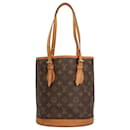 Louis Vuitton Bucket PM Monogram Shoulder Bag