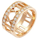 Anillo de oro rosa K18PG Tiffany Atlas - Tiffany & Co