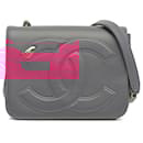 Chanel Pink Lambskin CC Mania Flap