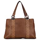 Gucci Brown Bamboo Libeccio Tote