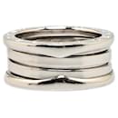 Anillo B.Zero1 de tres bandas en plata 18K oro blanco Bvlgari - Bulgari