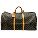 Louis Vuitton Keepall 60 Monogram Boston Bag