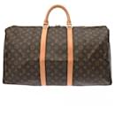 Louis Vuitton Monogram Keepall 55 Boston Bag