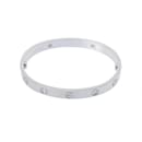 Cartier Love Bracelet in 18K White Gold with Diamonds