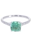 Tiffany Legacy Green Tourmaline Diamond Band Ring - Tiffany & Co