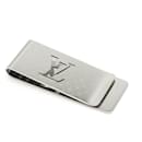 Louis Vuitton Silver Stainless Steel Money Clip