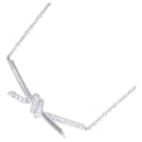 Tiffany Knot Pendant Necklace in 18K White Gold - Tiffany & Co