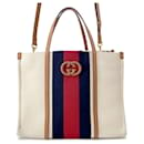 Bolsa tote média Interlocking G da Gucci