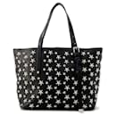 Jimmy Choo Black Leather Tote Bag