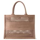 Christian Dior Pink Canvas Tote Bag