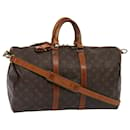 LOUIS VUITTON Monogram Keepall Bandouliere 45 Sac de Boston M41418 LV Auth 82812 - Louis Vuitton