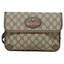 GUCCI GG Supreme Web Sherry Line Riñonera Neo Vintage Beige 493930 Auth ar12117 - Gucci