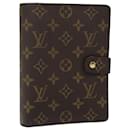 LOUIS VUITTON Monogram Agenda MM Day Planner Cover R20105 LV Auth ar12026 - Louis Vuitton