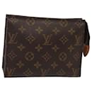 LOUIS VUITTON Monogram Poche Toilette 19 Pouch M47544 LV Auth 82185 - Louis Vuitton