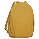 LOUIS VUITTON Epi Mabillon Zaino Giallo M52239 LV Auth 82929 - Louis Vuitton