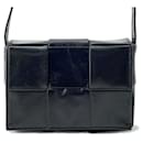 Bottega Veneta Black Leather Shoulder Bag