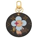 Louis Vuitton Monogram Giant Vivienne Portecle Illustre Keychain