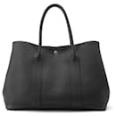 Sac Tote Hermes Garden PM en cuir Negonda noir - Hermès