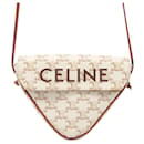 Celine Triomphe Triangle Pochette Shoulder Bag - Céline