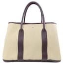 Sac Tote PM Hermes Garden Toile H - Hermès