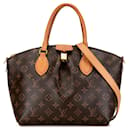 Brown Louis Vuitton Monogram Boetie PM Satchel