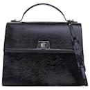 Black Louis Vuitton Electric Epi Sevigne Satchel