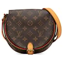 Brown Louis Vuitton Monogram Sac Tambourine Crossbody Bag