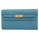 Hermes Kelly Wallet Long To-Go Shoulder Bag - Hermès