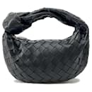 Bottega Veneta Jodie Handbag in Black Lambskin