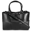 Bottega Veneta Black Intrecciato Nappa Mini Arco Tote