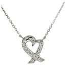 Collar de diamante Tiffany Loving Heart en platino 950 - Tiffany & Co