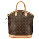 Bolsa de mão vertical Lockit Monogram Louis Vuitton