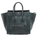 Sac à main épaule en cuir Celine Luggage Medium Shopper - Céline